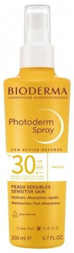 Bioderma Photoderm Spray mleczko do opalania do ciała SPF30, 200ml