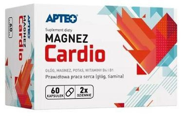Apteo, Magnez Cardio, 60 kapsułek