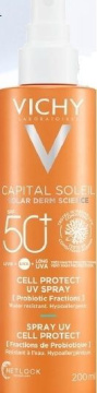 Vichy Capital Soleil Cell Protect UV spray ochronny do twarzy i ciała spf50 200 ml