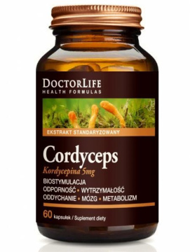Doctor Life, Cordyceps, 60 kapsułek