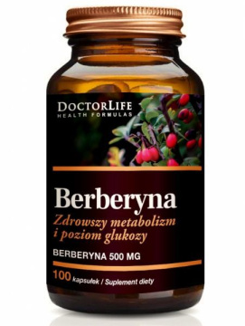 Doctor Life Berberyna 500 mg, 100 kapsułek