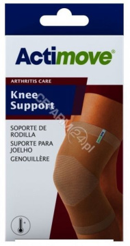 Actimove Arthritis Care, opaska stawu kolanowego dla osób z zapaleniem stawów, beżowa, rozmiar S, 1 sztuka