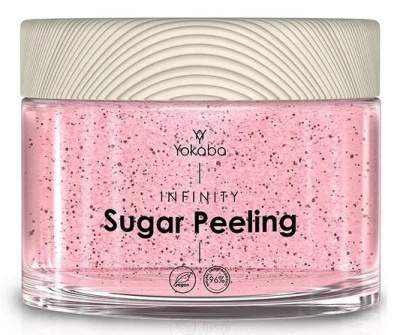 Yokaba Infinity Sugar Peeling cukrowy peeling do ciała, stóp i dłoni, 500 ml
