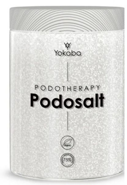 Yokaba Podotherapy Podosalt profesjonalna podologiczna sól mineralna do stóp z 20% mocznikiem, 900 g