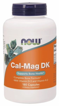 NOW Foods Cal-Mag DK, 180 kaps