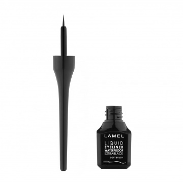 LAMEL Eyeliner z twardym pędzelkiem 01 3,5 ml