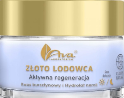 Ava Złoto Lodowca Aktywna Regeneracja krem do twarzy, 50 ml