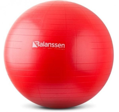 Balanssen ABS Gym Ball piłka rehabilitacyjna 65 cm (czerwona)