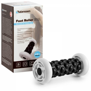Balanssen Foot Roller sensoryczny wałek do masażu stóp 7 x 16,5 cm, 1 szt