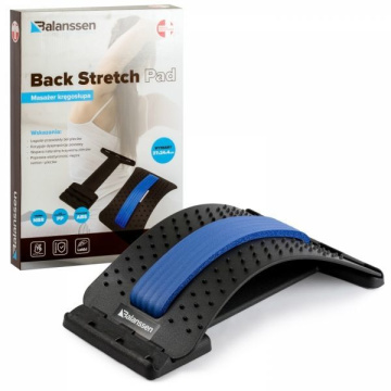 Balanssen Back Stretch Pad przyrząd do rozluźniania mięśni pleców (masażer kręgosłupa)