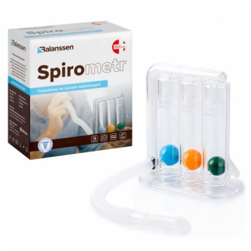 Balanssen spirometr - urządzenie do ćwiczeń oddechowych