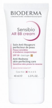 Bioderma Sensibio AR BB Cream, krem BB do skóry wrażliwej i naczynkowej SPF30, 40ml
