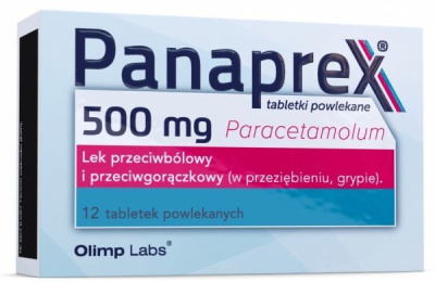 Panaprex 500 mg, 12 tabletek