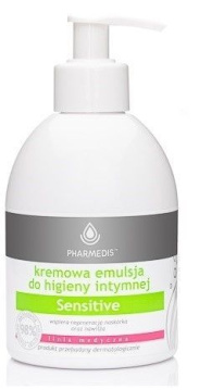 Pharmedis Sensitive kremowa emulsja do higieny intymnej 300 ml