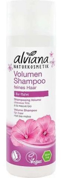 Alviana, szampon z organiczną malwą, zwiększający objętość cienkich włosów, 200ml