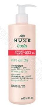 Nuxe Body Reve de the rewitalizujące mleczko nawilżające do ciała 24h, 400 ml, opakowanie promocyjne