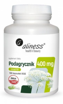 Aliness Podagrycznik 400 mg, 100 kapsułek vege