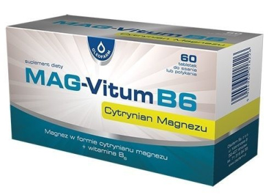Mag-Vitum B6, 60 tabl do ssania lub połykania