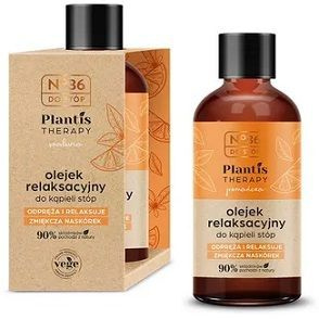 NO36, Plantis Therapy, olejek relaksacyjny do kąpieli stóp, pomarańcza, 100ml