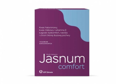 Jasnum comfort, 10 globulek dopochwowych