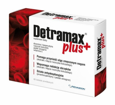 Detramax PLUS, 60 tabletek