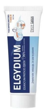 Elgydium Timer, edukacyjna pasta do zębów, zmieniająca kolor, 50 ml