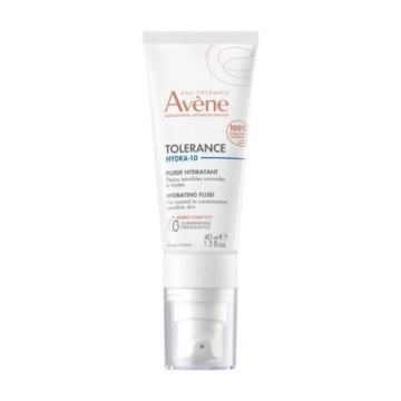 Avene Tolerance Hydra 10, fluid nawilżający do skóry normalnej i mieszanej, 40 ml
