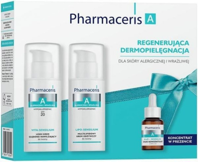 Pharmaceris A zestaw- Regenerująca Dermopielęgnacja dla skóry alergicznej i wrażliwej