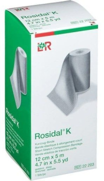 Rosidal K bandaż kompresyjny 12 cm x 5 m, 1 sztuka