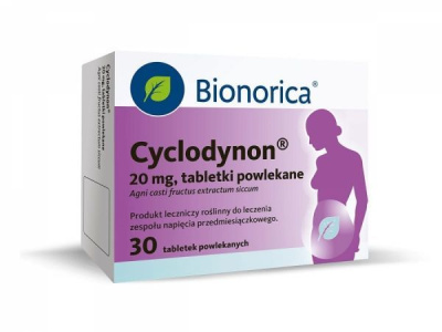 Cyclodynon 20 mg, 30 tabletek