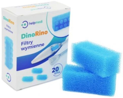 DinoRino filtry wymienne, 1 opakowanie (20 sztuk)