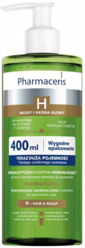 Pharmaceris H Sebopurin specjalistyczny szampon normalizujący, skóra łojotokowa, 400 ml