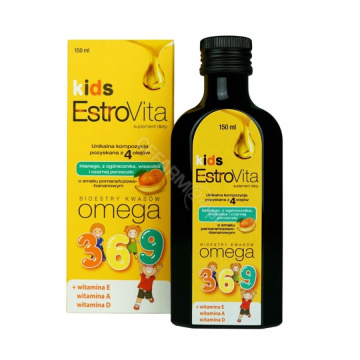 EstroVita Kids o smaku pomarańczowo - bananowym, 150 ml