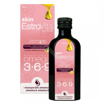 EstroVita Skin o smaku słodkiej cytryny, 250 ml