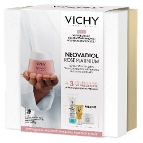 Vichy Neovadiol Rose Platinium zestaw, krem na dzień 50 ml + miniprodukty