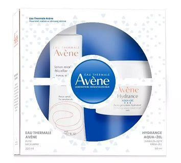 Avene Hydrance Aqua-Gel, krem-żel nawilżający, 50ml + Avene, płyn micelarny, 200ml