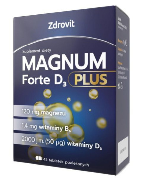 Zdrovit Magnum Forte D3 Plus  45 tabletek