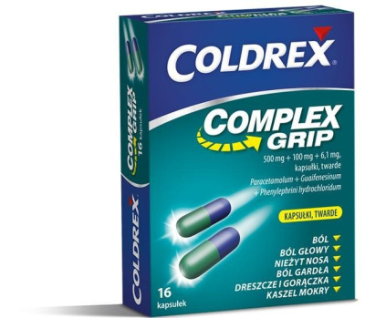 Coldrex Complex Grip  16 kapsułek