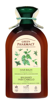 Green Pharmacy Balsam do włosów zniszczonych,łamliwych i osłabionych - Pokrzywa 300ml