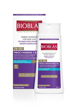 Bioblas ziołowy szampon przeciw wypadaniu włosów dla wszystkich rodzajów włosów 360 ml