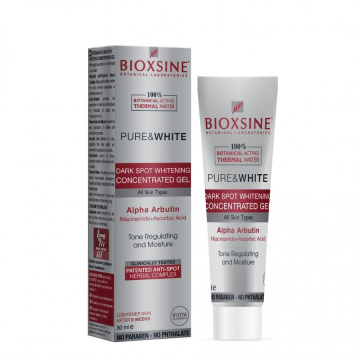 Bioxsine Pure&White skoncentrowany żel wybielający przebarwienia skóry 30 ml