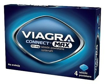 Viagra Connect Max 50 mg, 4 tabletki