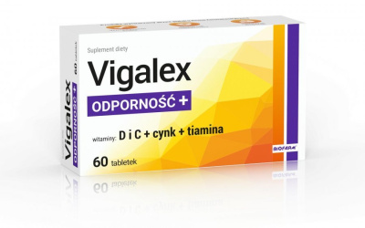 Vigalex Odporność+, 60 tabletek