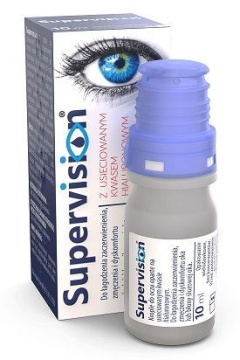 OLIMP Supervision, krople do oczu z kwasem hialuronowym, 10ml