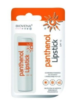 Biovena Panthenol Lipstick SPF15 pomadka do ust 4,5 g