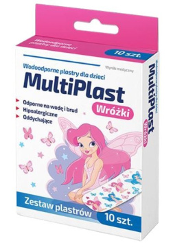 MultiPlast plastry dla dzieci Wróżki, 10 szt