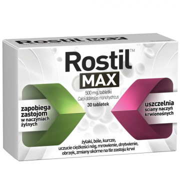 Rostil MAX 500 mg, 30 tabl