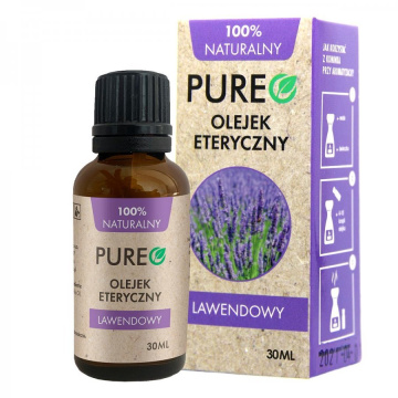 Pureo 100% naturalny olejek eteryczny Lawendowy, 30 ml