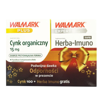 Cynk, 100 tabletek + Herba-Imuno Rapid, 30 tabletek
