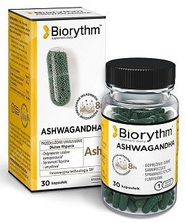 Biorythm, Ashwagandha, 30 kapsułek